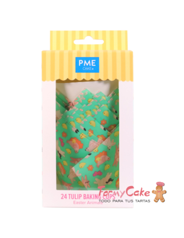 Cápsulas Muffins Animalitos De Pascua 24ud PME