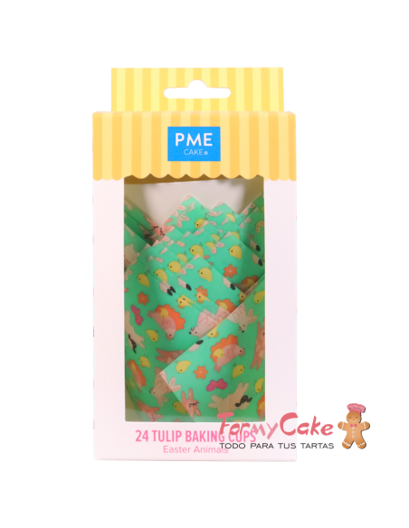 Cápsulas Muffins Animalitos De Pascua 24ud PME