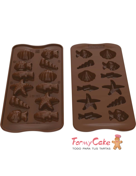 Molde Silicona Bombones Friture Silikomart