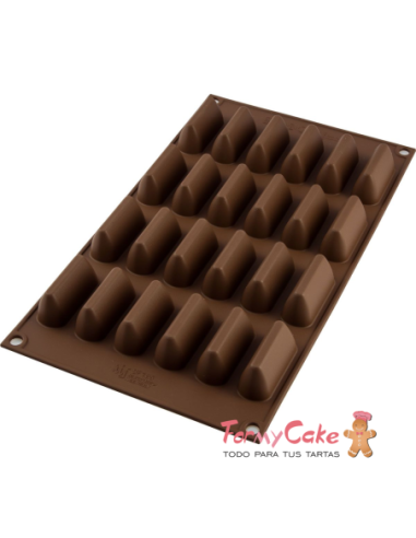 Molde Silicona Bombones Chocogianduia Silikomart
