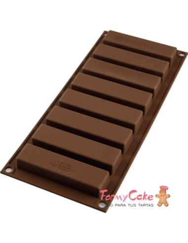Molde Silicona Chocolate My Snack Silikomart
