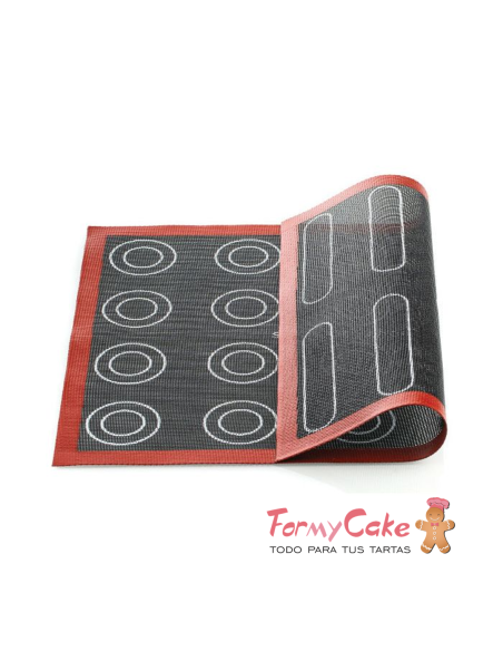 Tapete De Silicona Microperforado Eclair & Choux Silikomart