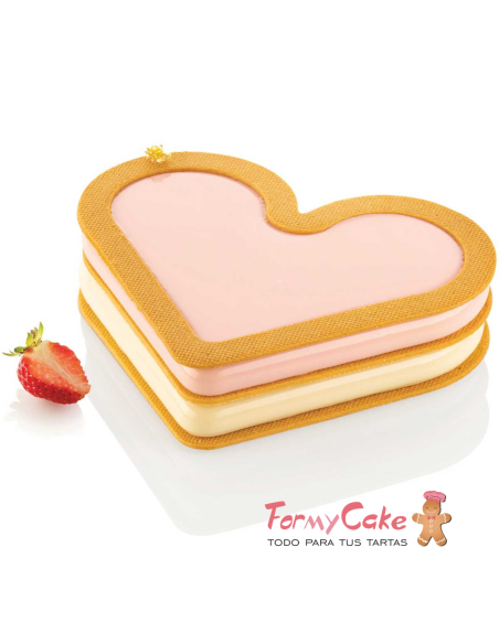 Molde Silicona Mini Love Story Silikomart