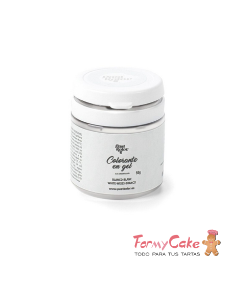 Colorante Gel Blanco 50gr PastKolor