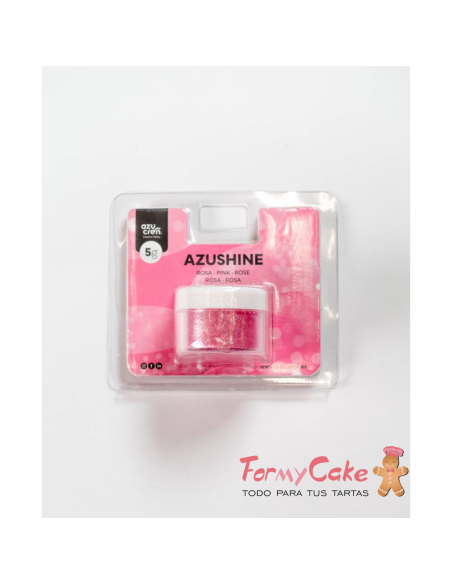 Purpurina Comestible En Polvo Rosa 5gr Azushine
