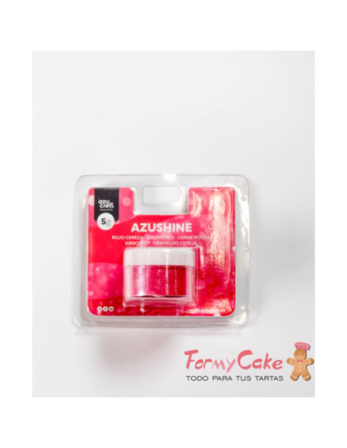 Purpurina Comestible En Polvo Rojo Cereza 5gr...