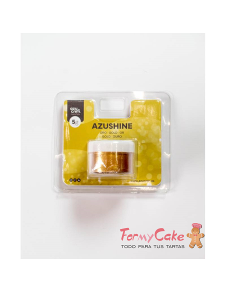 Purpurina Comestible En Polvo Oro 5gr Azushine