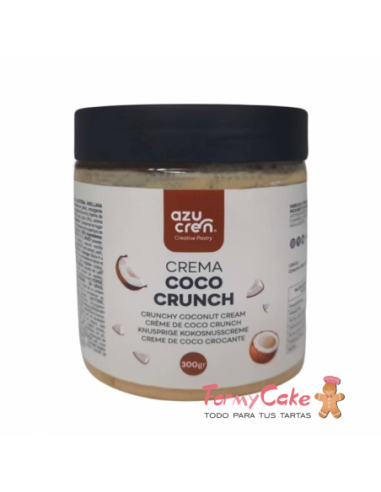 Crema de Coco Crunch 300gr Azucren