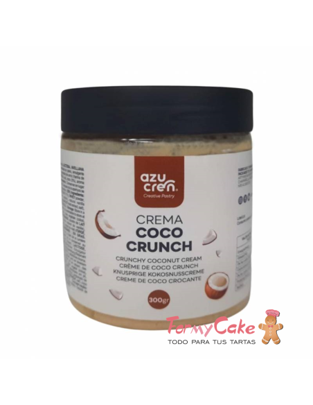 Crema de Coco Crunch 300gr Azucren