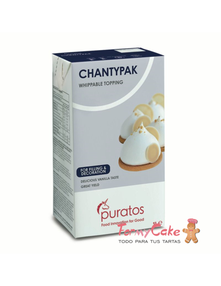 Chantypak by Mix Vegetal - Nata Vegetal para Repostería | 1L Puratos