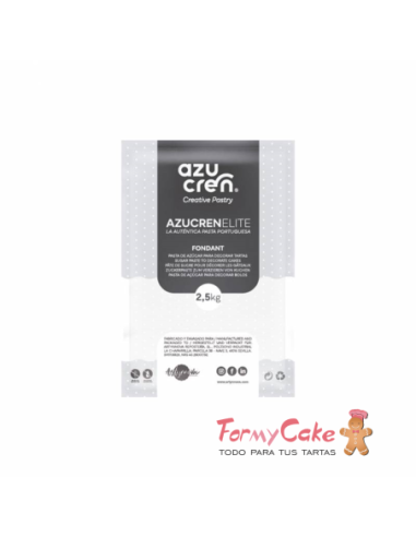 Fondant Blanco 2,5kg (Sin Gluten) Azucren Elite