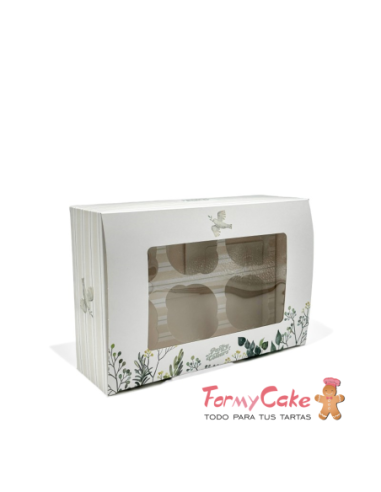 Caja 6 Cupcakes Comunión Niño Pastry Colours