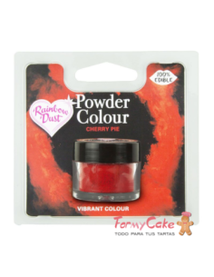 Colorante en Polvo Cherry Pie 2gr Rainbow Dust