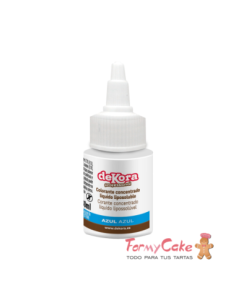 Colorante Líquido Azul Liposoluble 30ml Dekora