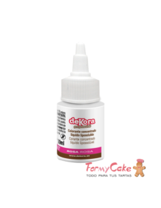Colorante Líquido Rosa Liposoluble 30ml Dekora