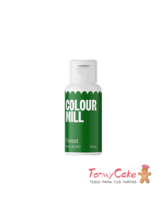 Colorante Liposoluble Verde Bosque Colour Mill