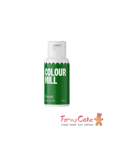 Colorante Liposoluble Verde Bosque Colour Mill