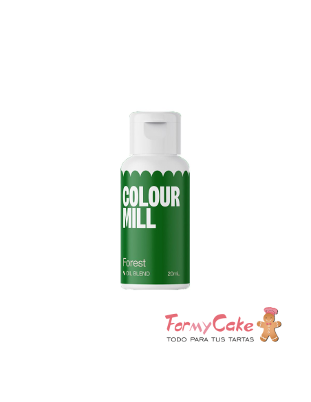 Colorante Liposoluble Verde Bosque Colour Mill