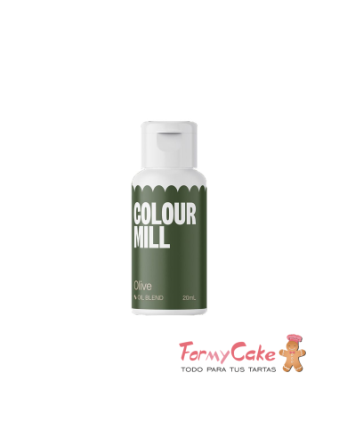Colorante Liposoluble Verde Oliva Colour Mill