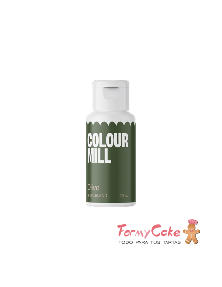 Colorante Liposoluble Verde Oliva Colour Mill