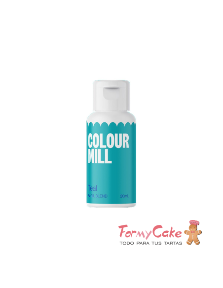 Colorante Liposoluble Verde Turquesa Colour Mill