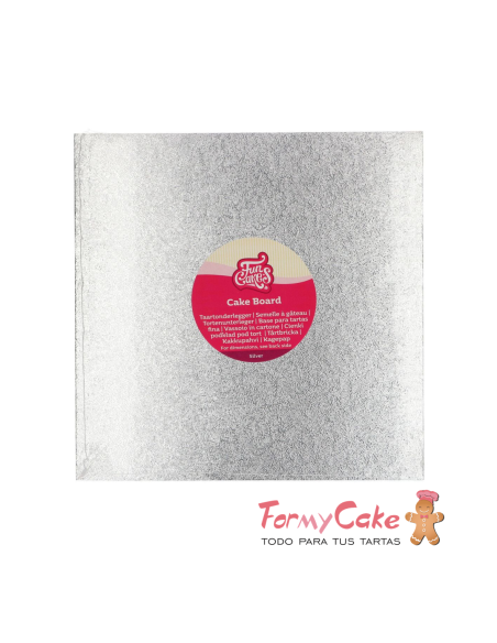 Base Cuadrada para Tartas 17cm Funcakes