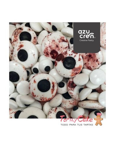 Ojos Ensangrentados Comestibles 80gr Azucren