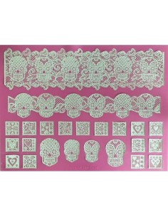 Tapete De Encaje Día De Los Muertos Cake Lace 2