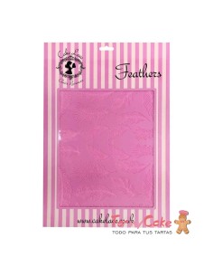 Tapete De Encaje Plumas Cake Lace