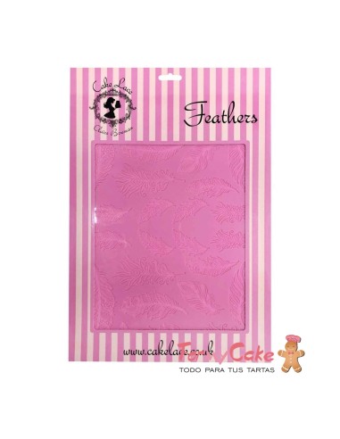 Tapete De Encaje Plumas Cake Lace