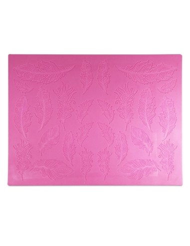 Tapete De Encaje Plumas Cake Lace