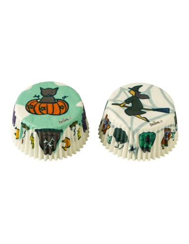 Cápsulas Cupcakes Bruja 36uds Decora
