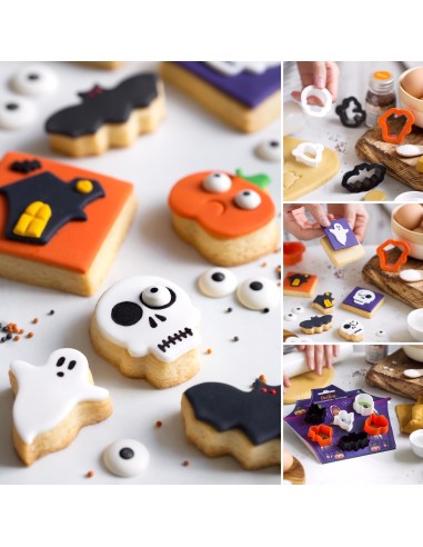 Kit Cortadores Mini Halloween 6ud. Decora