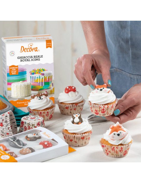 Animales del Bosque de Azúcar 6ud Decora