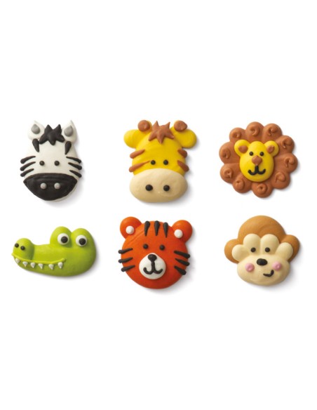 Animalitos de Azúcar 6ud Decora