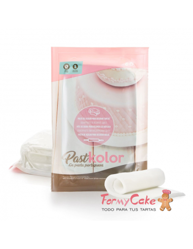 Fondant Blanco 1kg (Sin E-171) Pastkolor