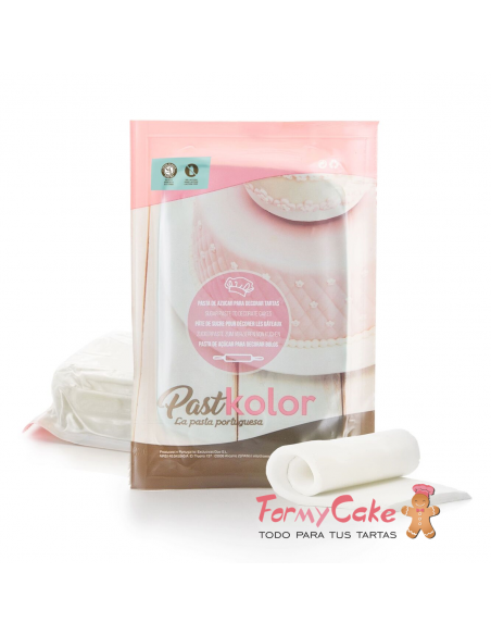 Fondant Blanco 1kg (Sin E-171) Pastkolor