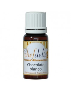 Aroma de Chocolate Blanco 10ml Chef Delice