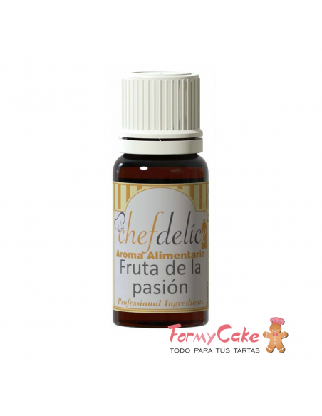 Aroma de Fruta de la Pasión 10ml Chef Delice
