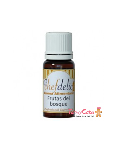 Aroma de Frutas del Bosque 10ml Chef Delice