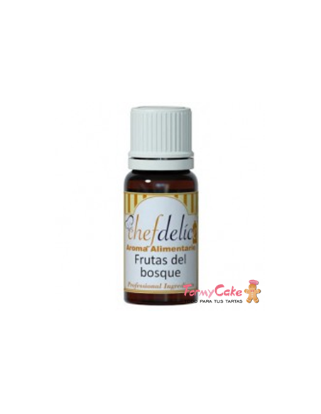 Aroma de Frutas del Bosque 10ml Chef Delice