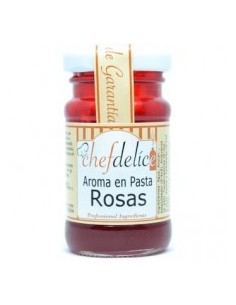 Aroma en Pasta de Rosas 50gr Chef Delice