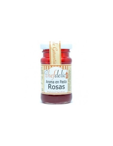 Aroma en Pasta de Rosas 50gr Chef Delice