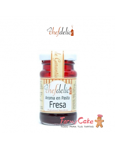 Aroma en Pasta de Fresa 50gr Chef Delice