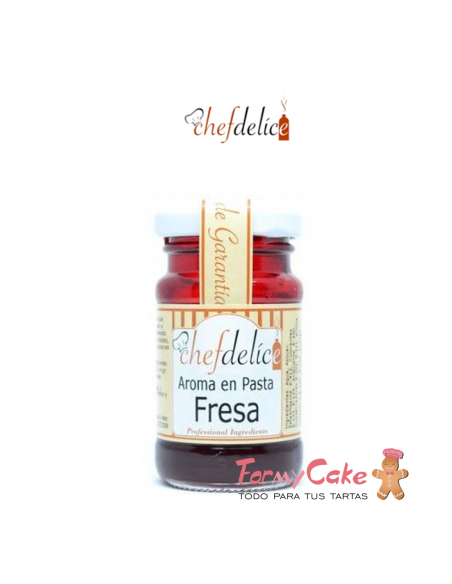 Aroma en Pasta de Fresa 50gr Chef Delice
