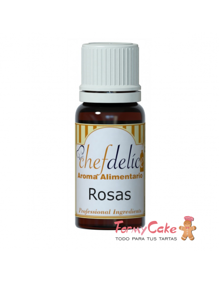 Aroma de Rosas 10ml Chef Delice