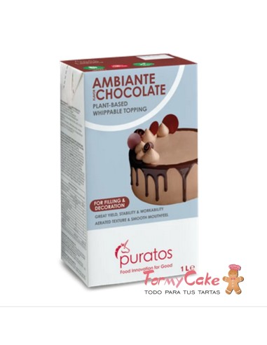 Ambiante Chocolate 1L - Nata Vegetal Sabor...
