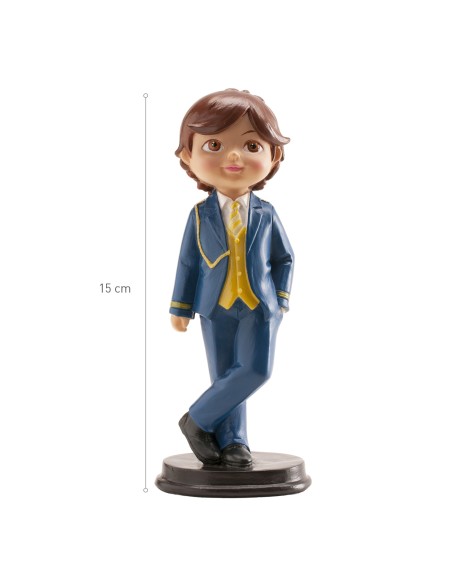 Figura  Comunión Niño Marinero 16cm Dekora