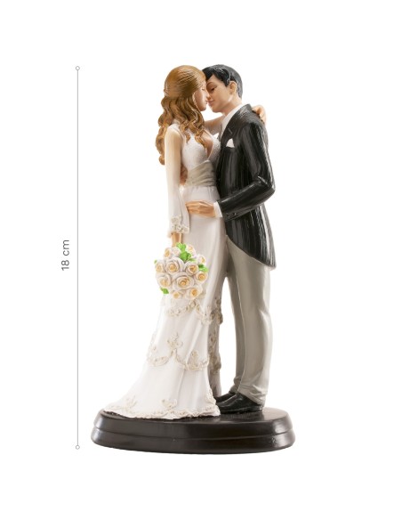 Figura para Tarta Boda "María y Juan" 21cm Dekora