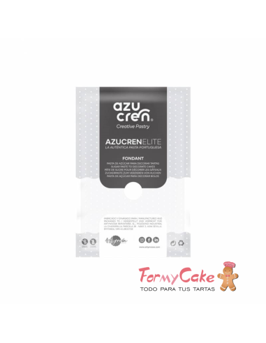 Fondant  Blanco 250GR (Con Gluten) Azucren Elite